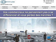 Tablet Screenshot of certitude-management.com